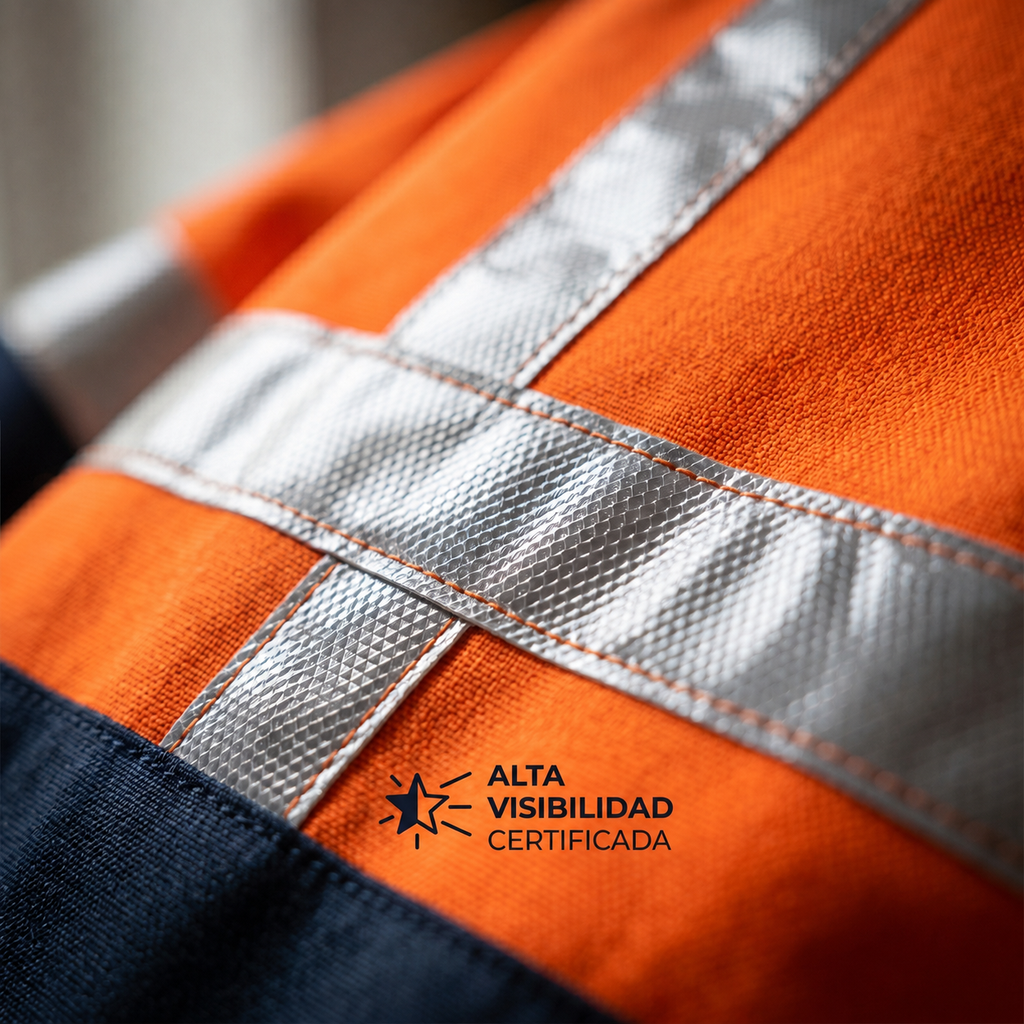 Parka Bicolor Naranja Azul — Ackerland