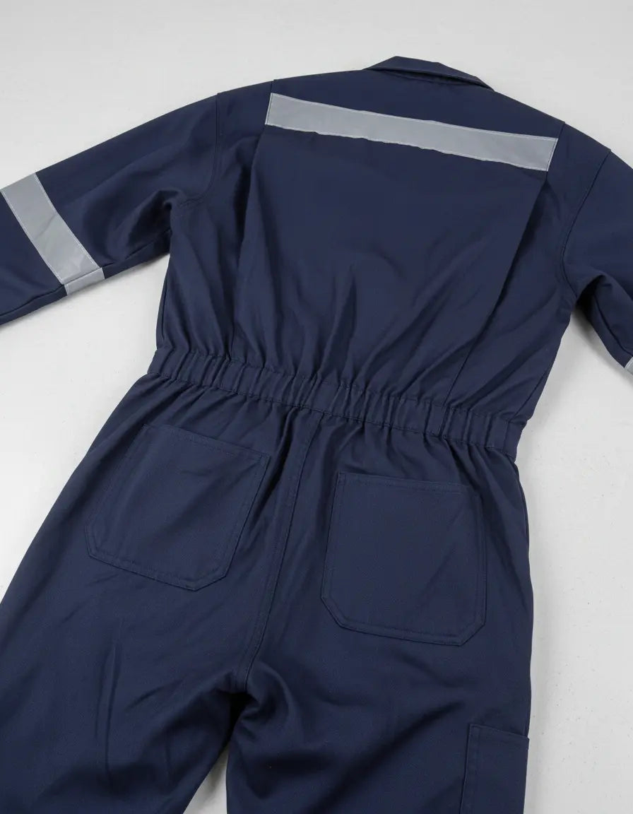 Overol poplin azul con reflectante — Ackerland