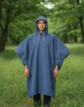 Poncho impermeable PVC azul — Ackerland