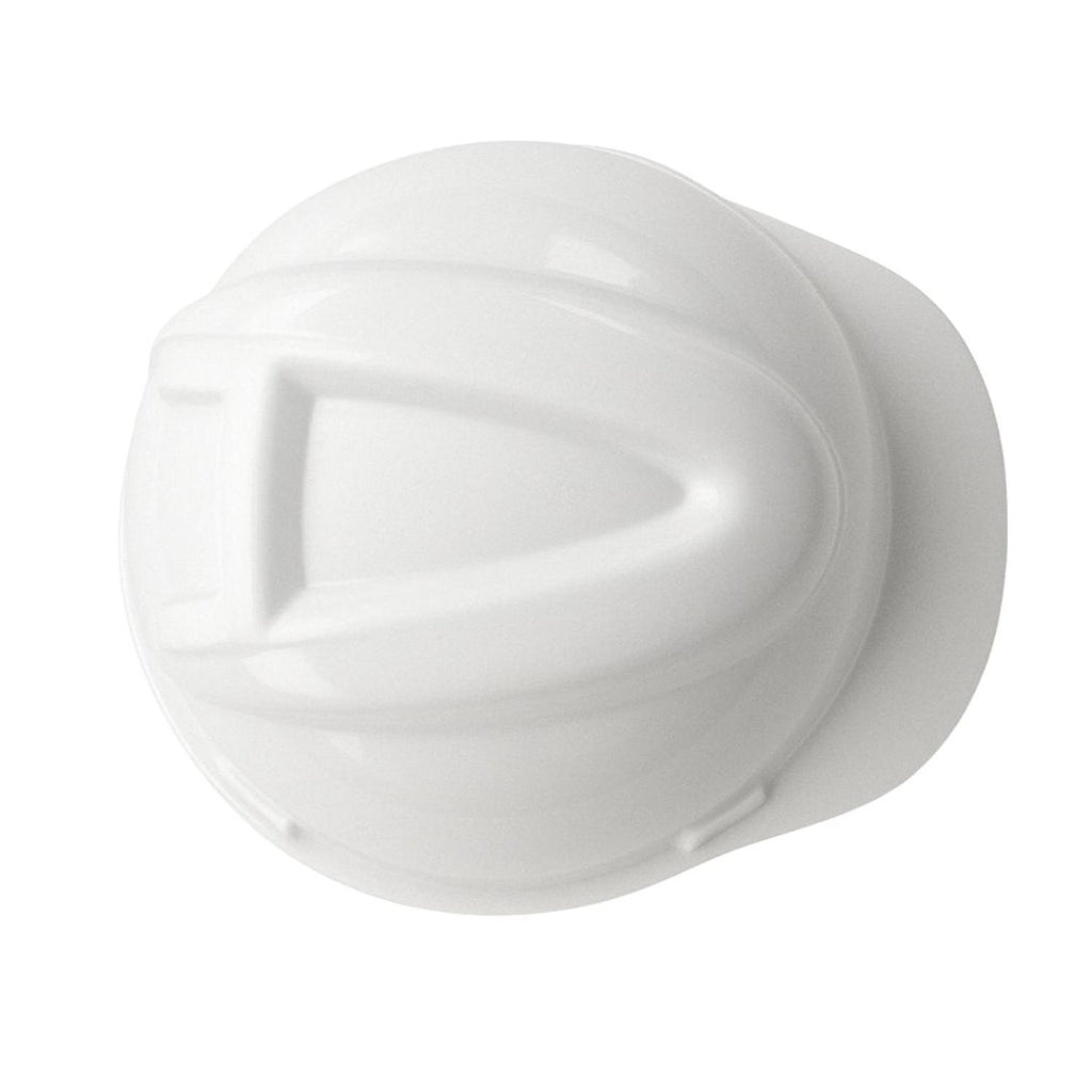 Casco blanco arnes roller barbiquejo - vista 2