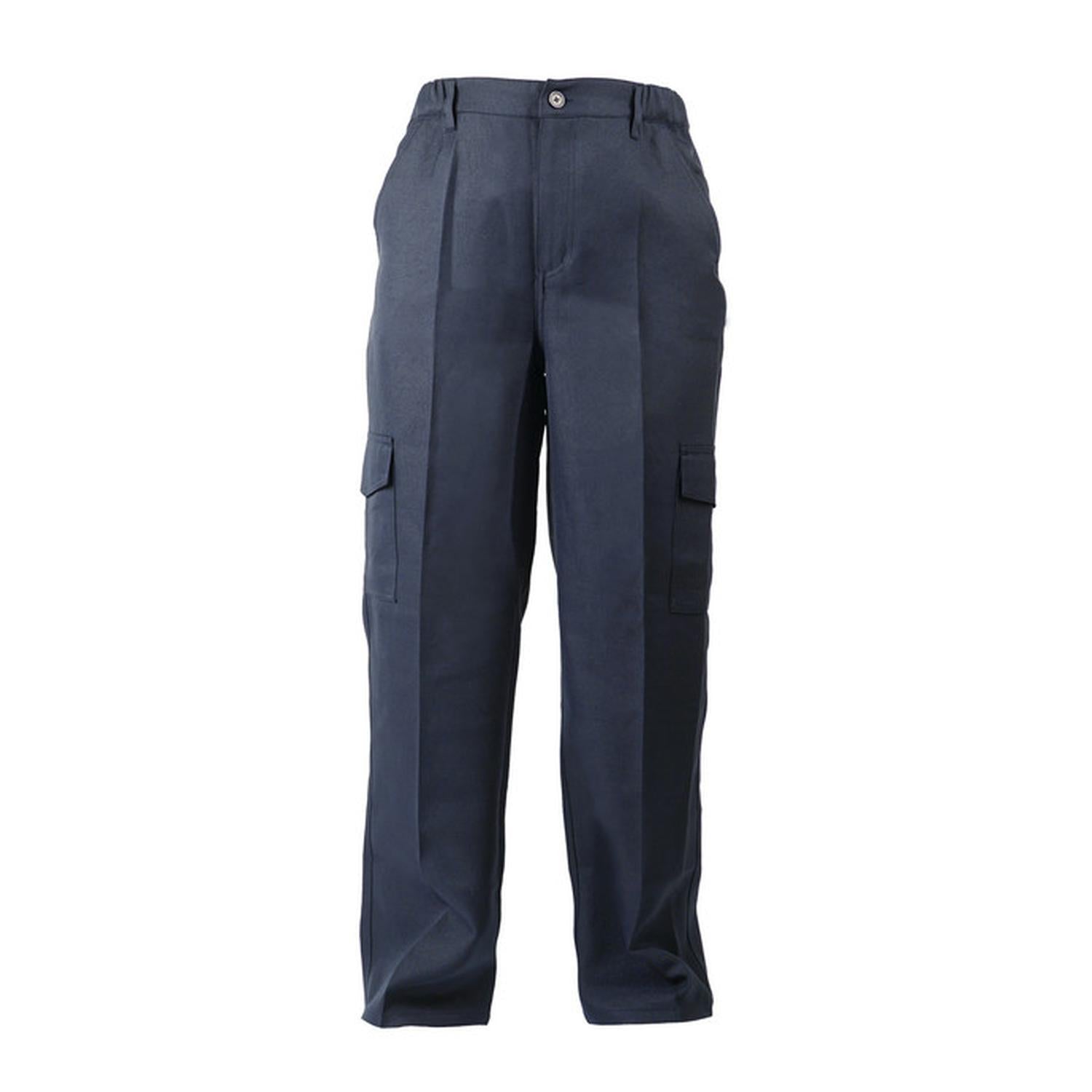 Pantalon cargo polin azul con forro - vista 1